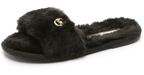 michael kors sliders sale|michael kors bedroom slippers.